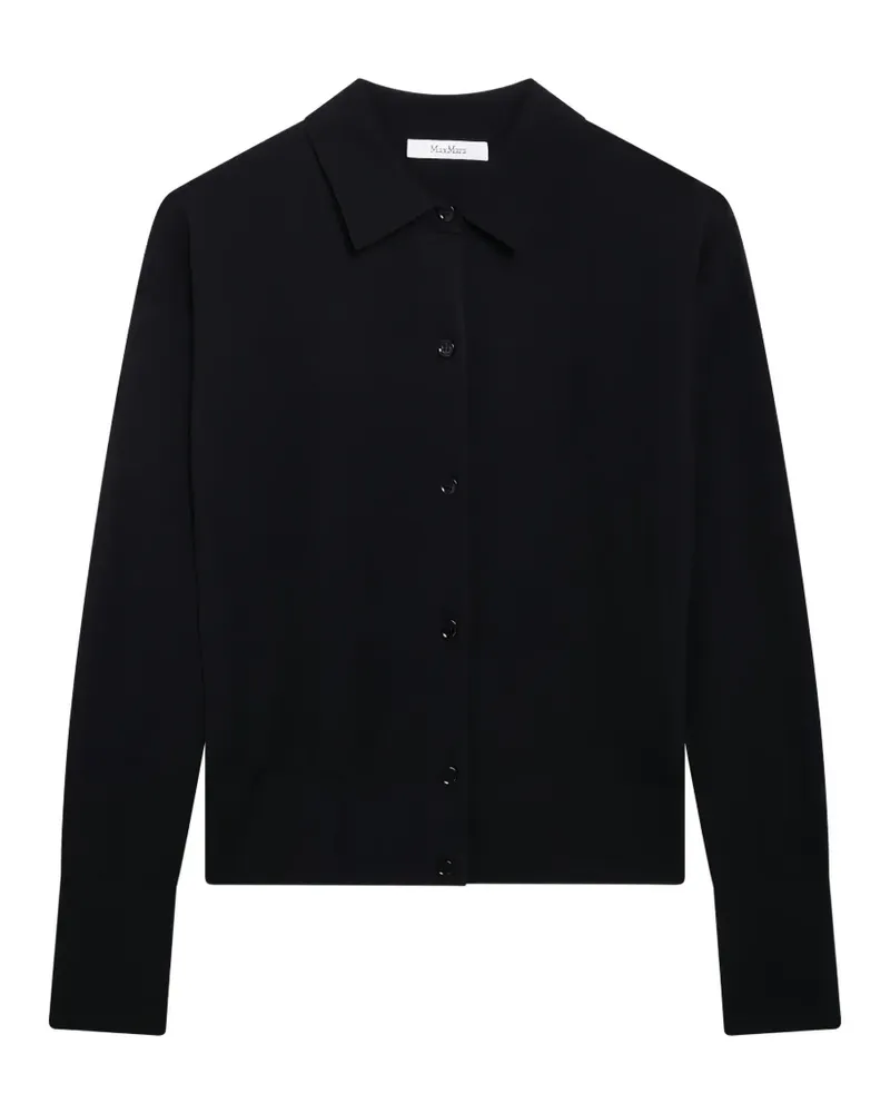 Max Mara Cardigan mit Knöpfen - Schwarz Schwarz