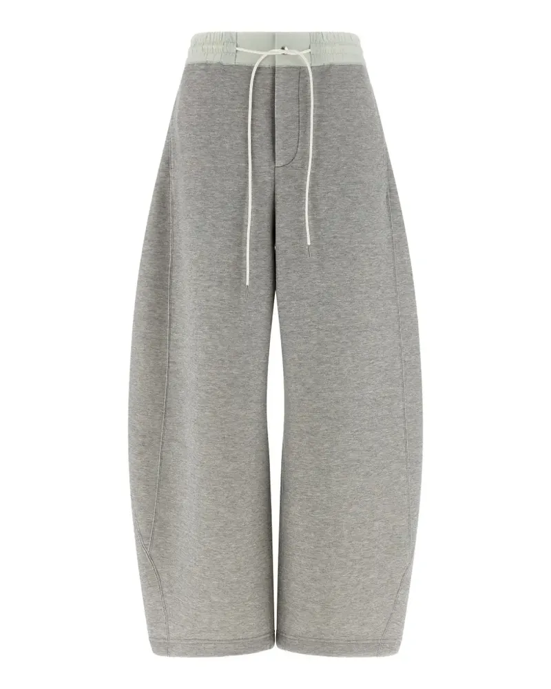 Sacai wide-leg track pants - Grau Grau