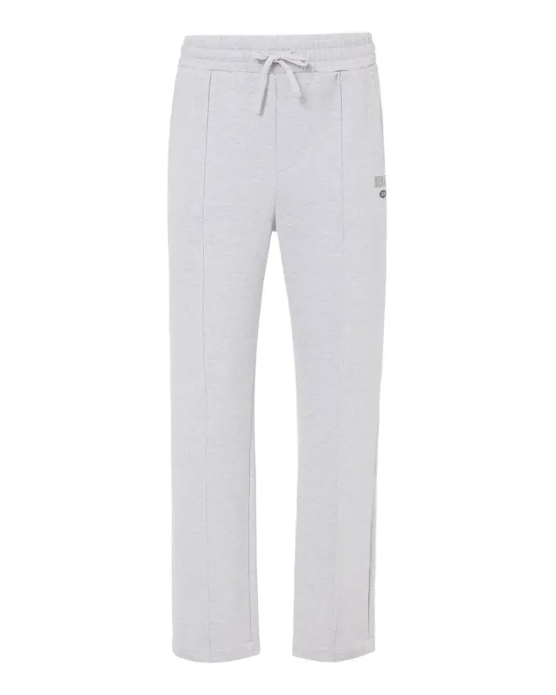 Iceberg drawstring-waist logo-print track pants - Grau Grau