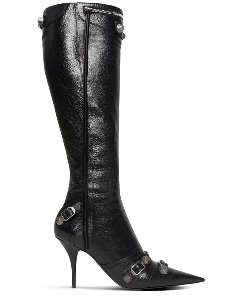 Balenciaga Cagole Stiefeletten - Schwarz Schwarz