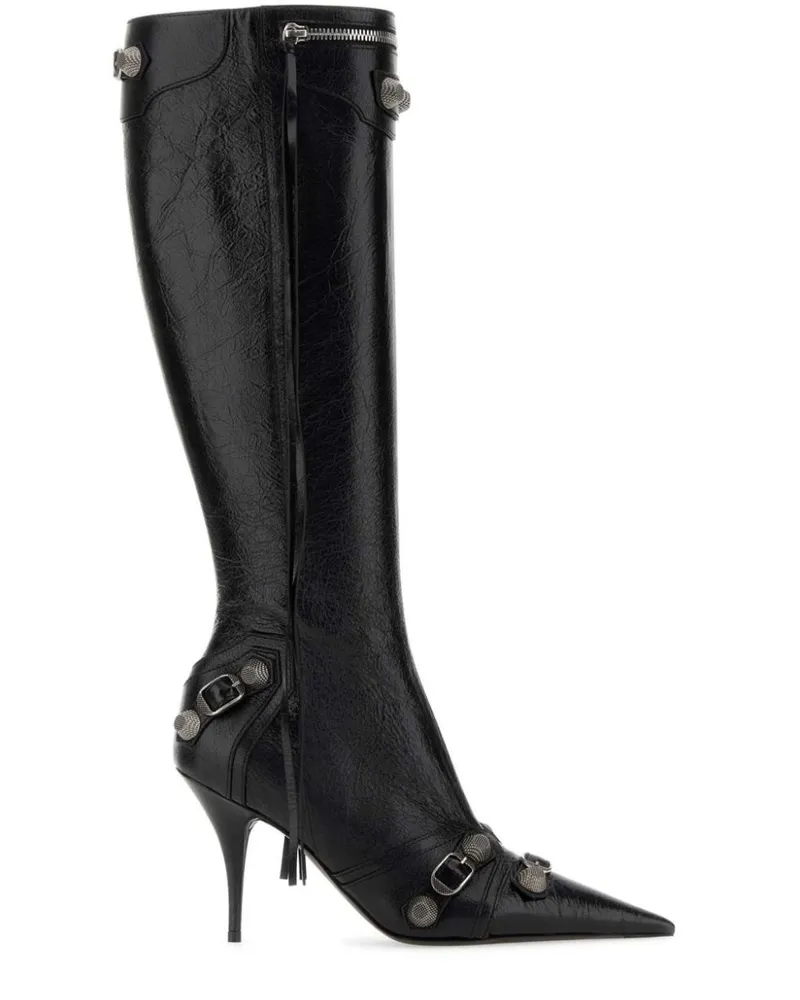 Balenciaga Cagole Stiefeletten - Schwarz Schwarz