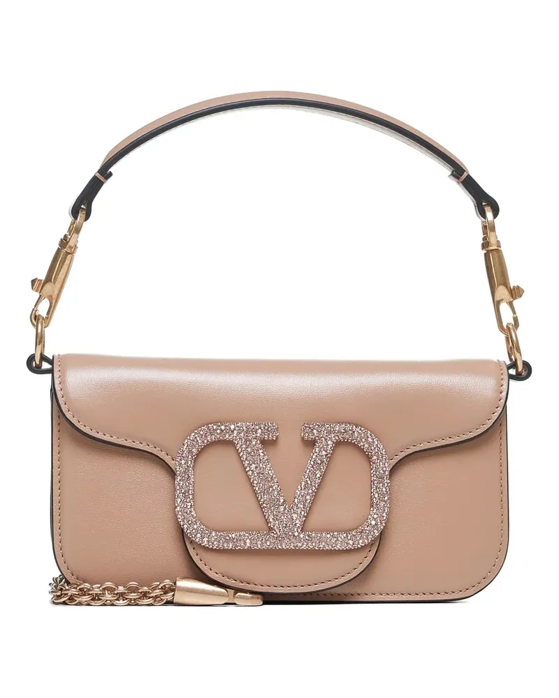 Valentino Garavani Kleine Locò Schultertasche - Rosa Rosa
