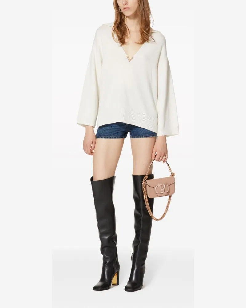 Valentino Garavani Locò Tote Bag mit Kristallen - Rosa Rosa