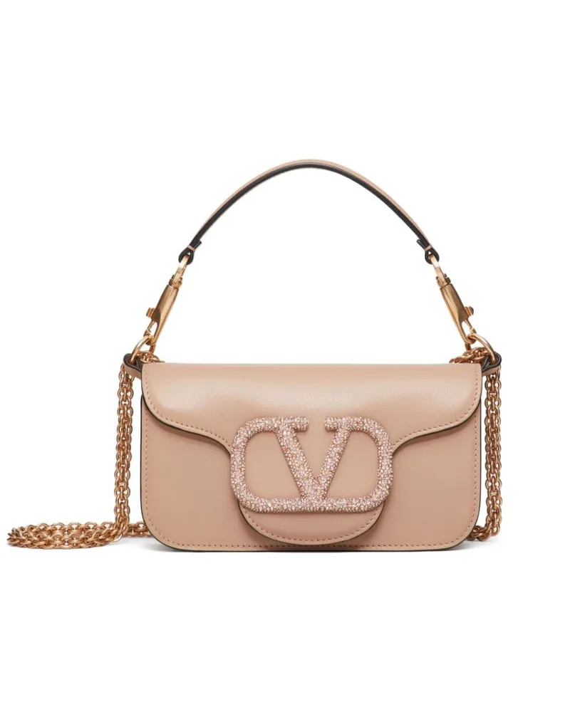 Valentino Garavani Locò Tote Bag mit Kristallen - Rosa Rosa