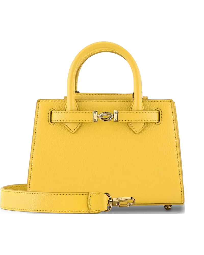 Tyler Ellis mini Winnie Bond-closure tote bag - Gelb Gelb