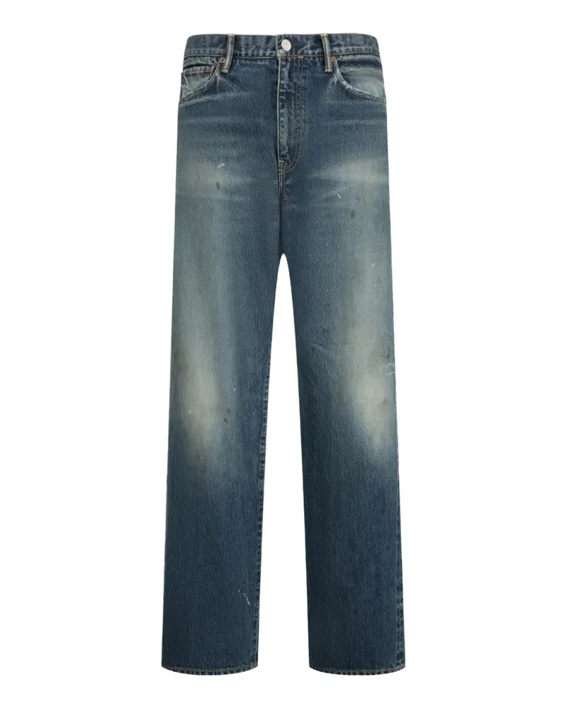 Visvim Social Sculpture 03 Wide-Leg-Jeans - Blau Blau