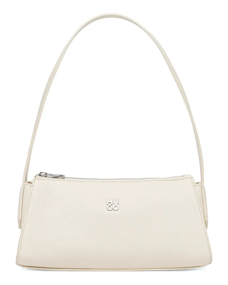 HUGO BOSS Schultertasche mit Reißverschluss - Nude Nude