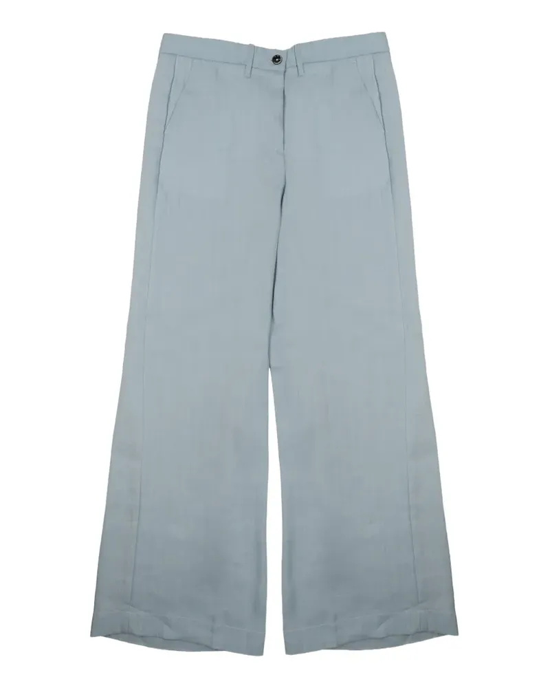 nine:inthe:morning wide-leg trousers - Blau Blau