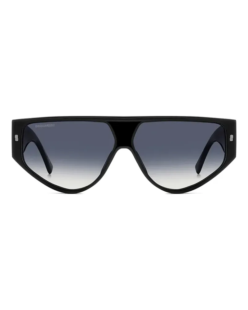 Dsquared2 geometric-frame sunglasses - Schwarz Schwarz