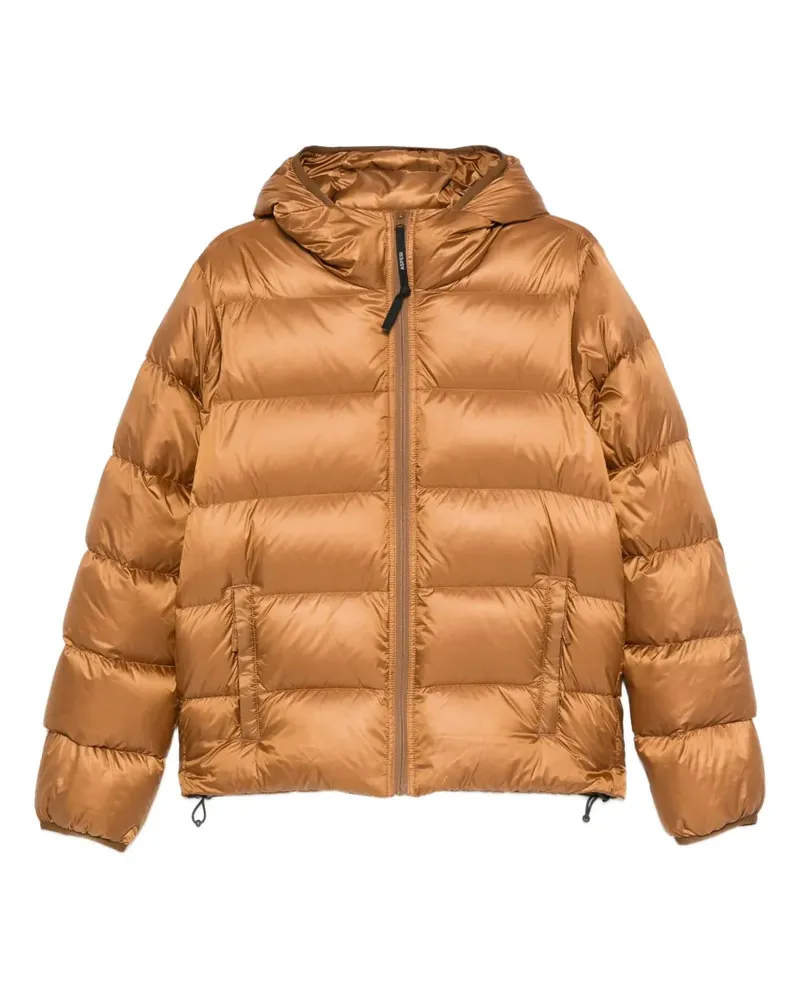 ASPESI hooded puffer coat - Braun Braun