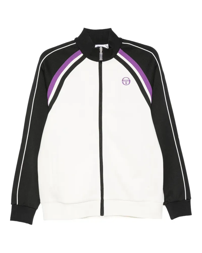 Sergio Tacchini Ghibli Sportjacke aus Piqué - Weiß Weiß