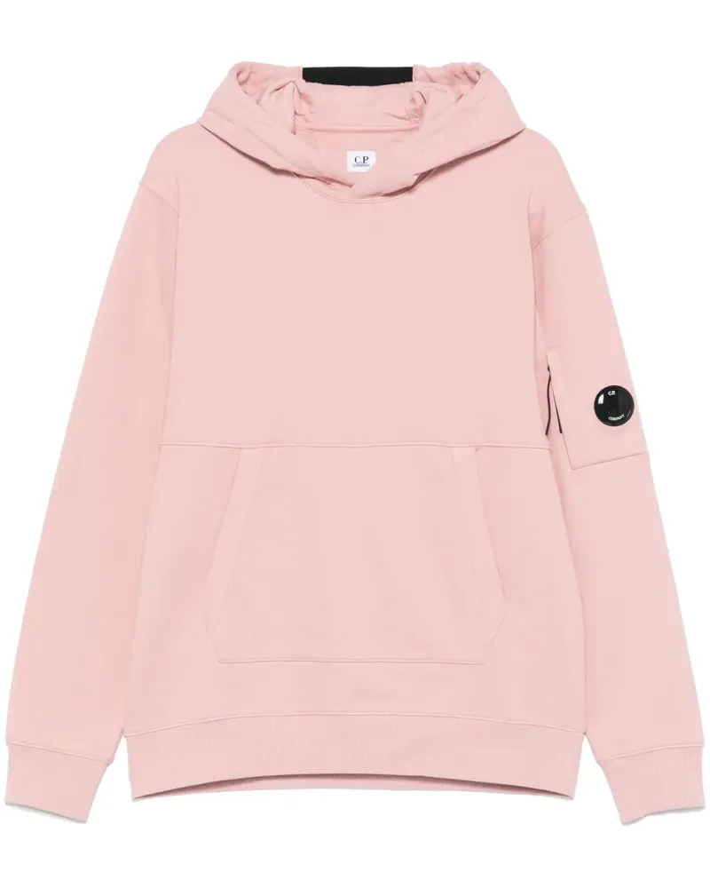 C.P. Company Hoodie mit Linsen-Detail - Rosa Rosa