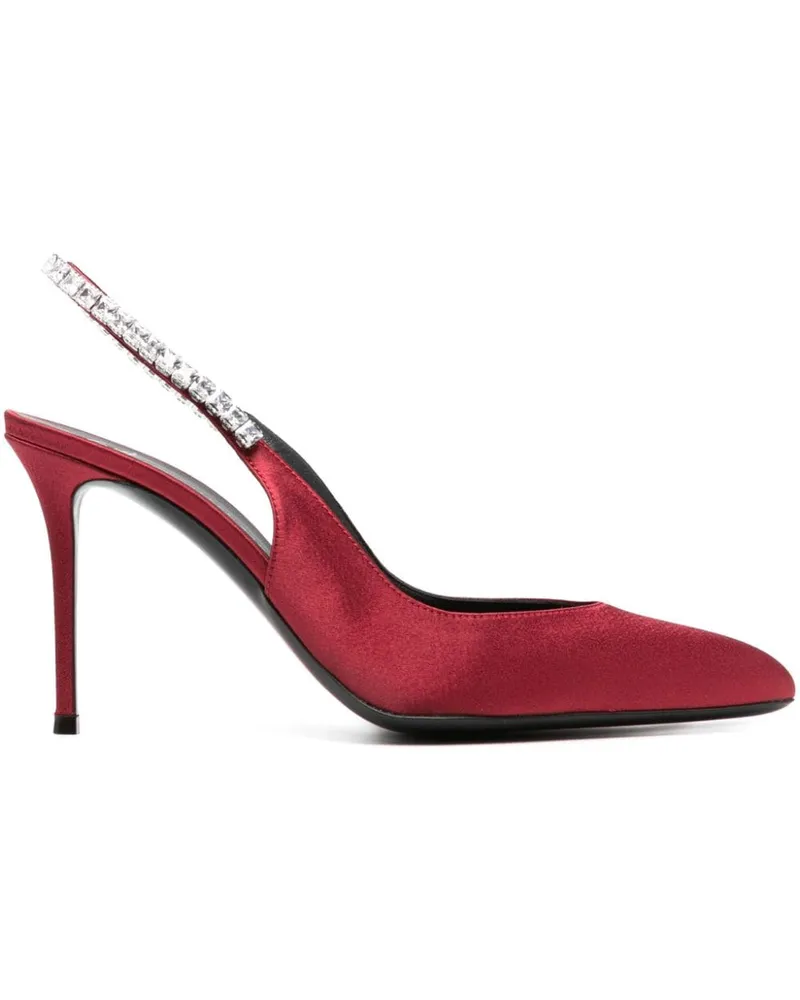 Giuseppe Zanotti Rachyl 90 Pumps mit Satin-Finish Rot