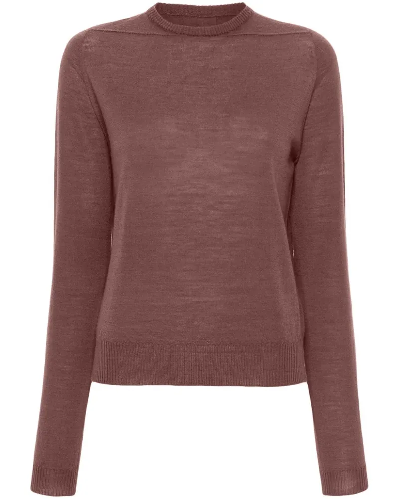 Rick Owens Biker Level Pullover - Braun Braun