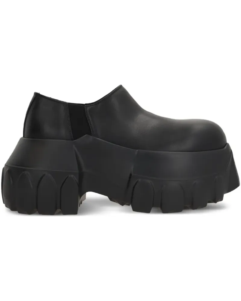 Rick Owens Loafer mit Plateau - Schwarz Schwarz