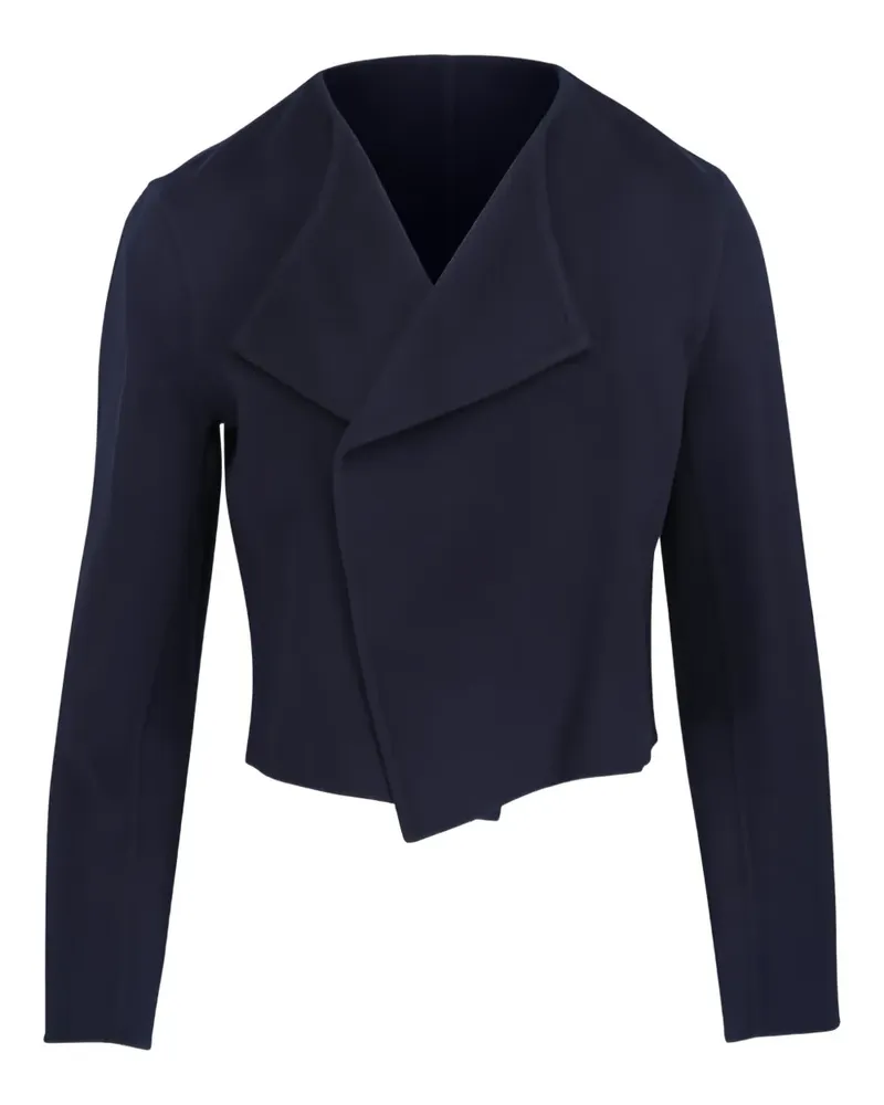 Lafayette148 collarless jacket - Blau Blau