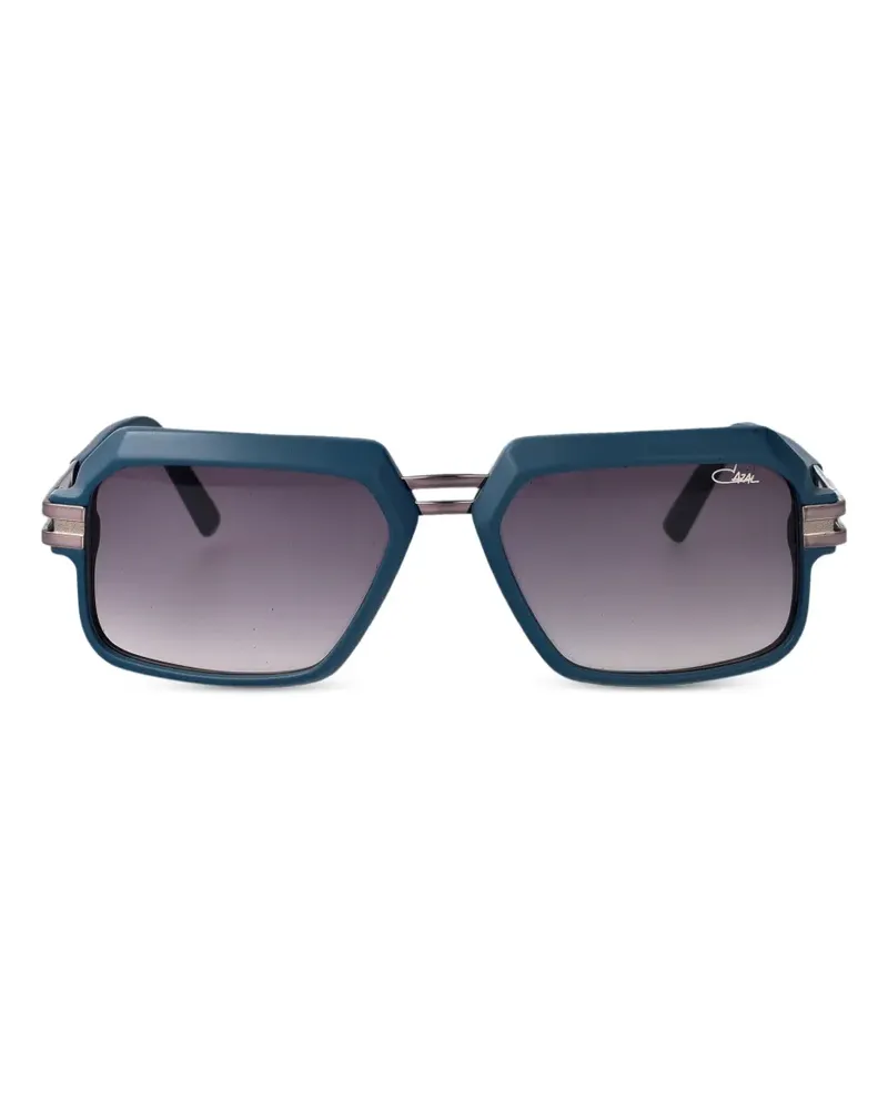 CAZAL Sonnenbrille mit geometrischem Gestell - Blau Blau
