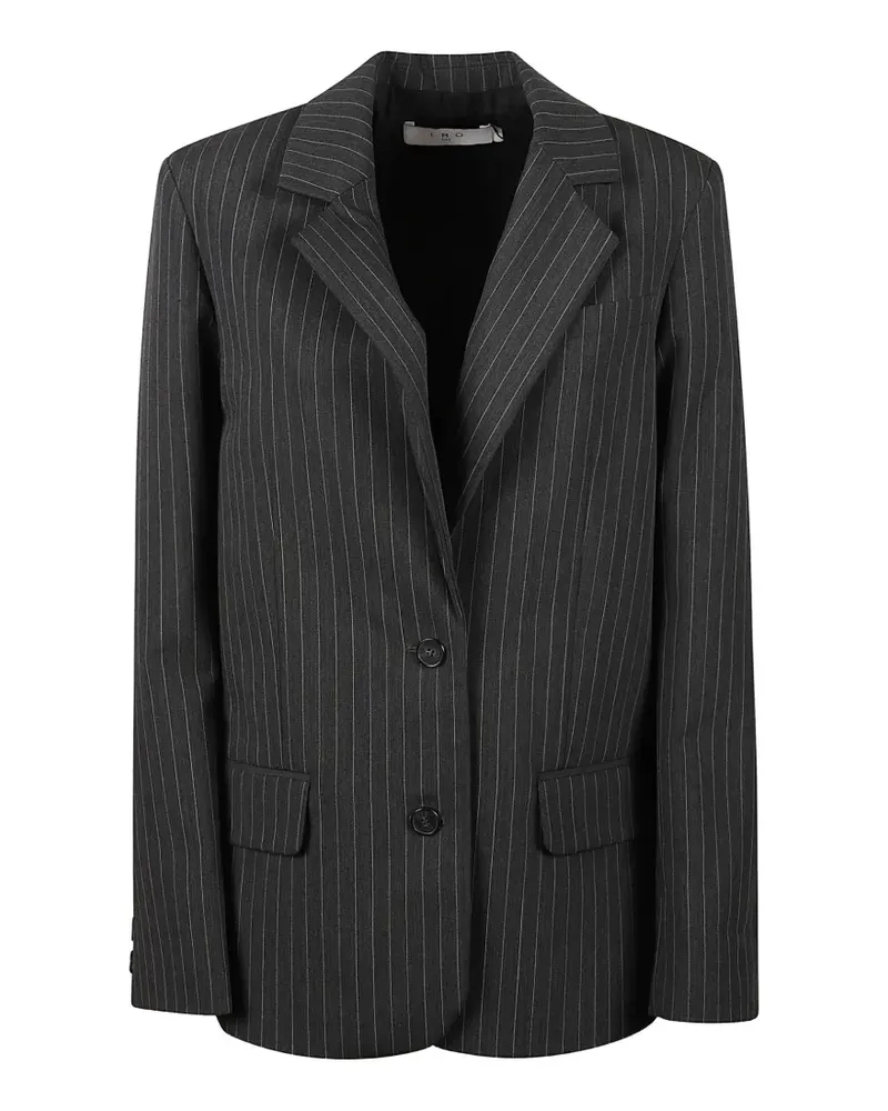 IRO Kamea pinstriped single-breasted blazer - Grau Grau