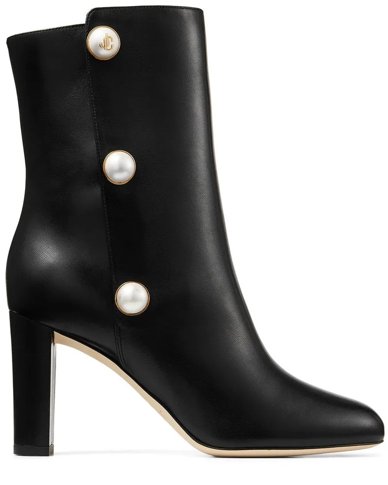 Jimmy Choo Rina Stiefeletten 85mm - Schwarz Schwarz