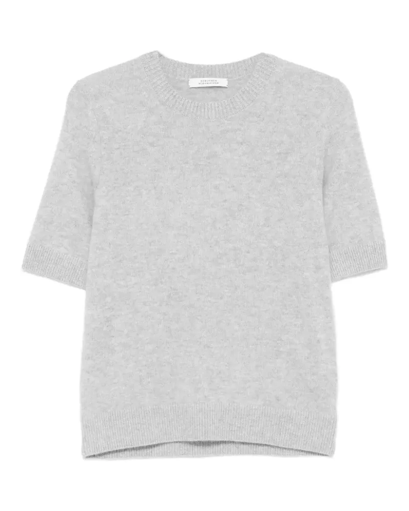 Dorothee Schumacher Kurzärmeliger Pullover - Grau Grau