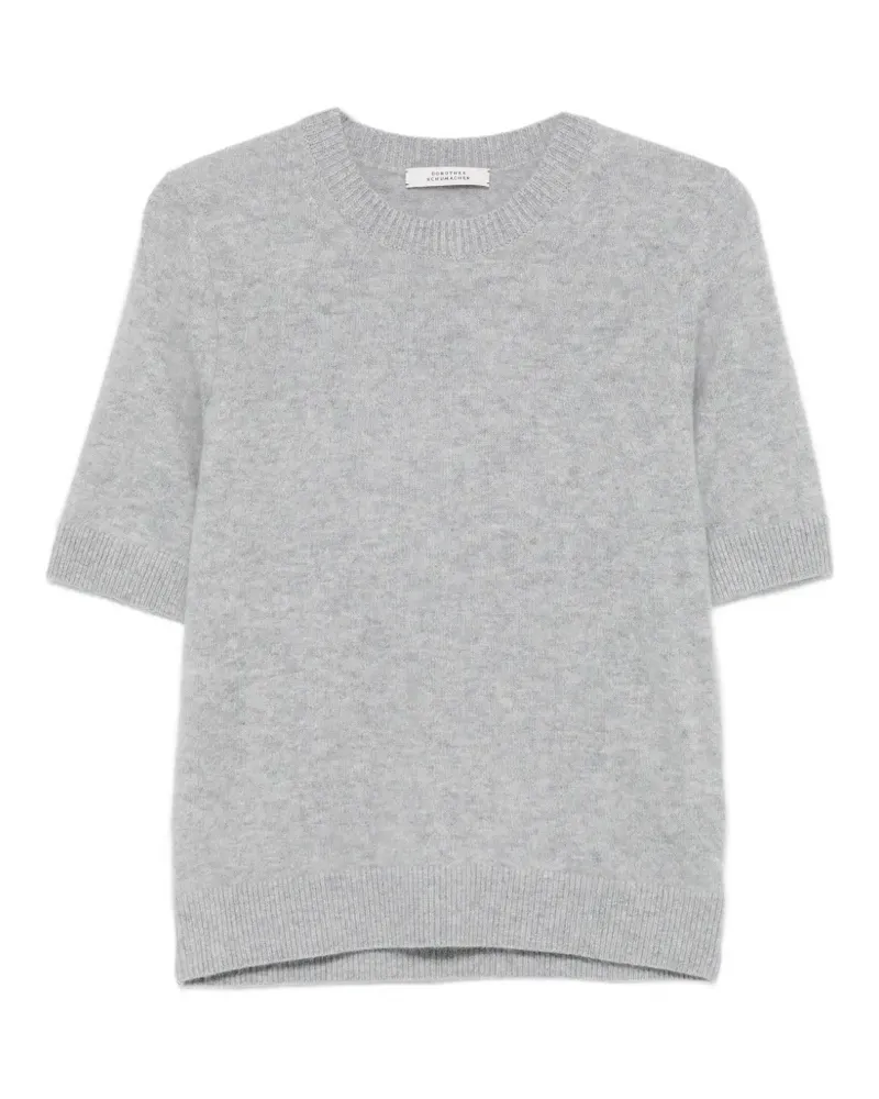 Dorothee Schumacher Kurzärmeliger Pullover - Grau Grau
