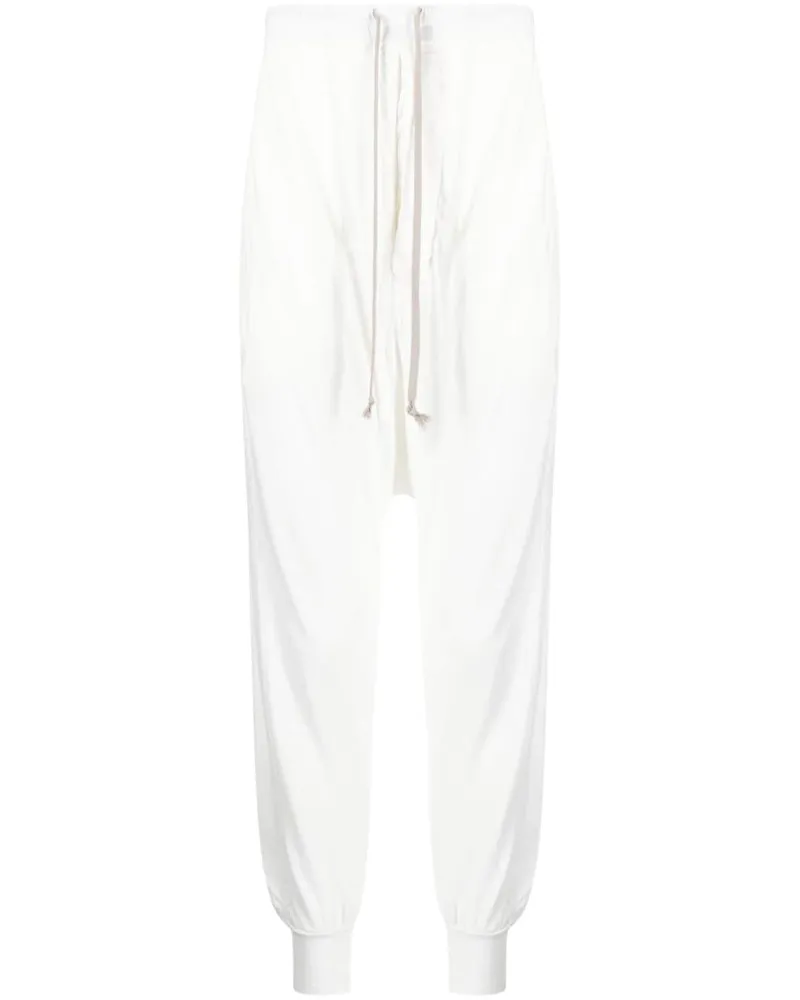 DRKSHDW by Rick Owens Jogginghose mit tiefem Schritt - Weiß Weiß