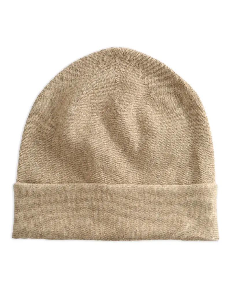 Uma Wang x 1436 cashmere beanie hat - Nude Nude