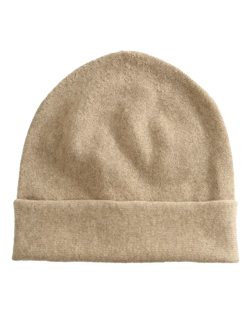 Uma Wang x 1436 cashmere beanie hat - Nude Nude