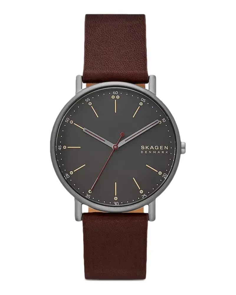 Skagen Signatur 40mm watch - Schwarz Schwarz