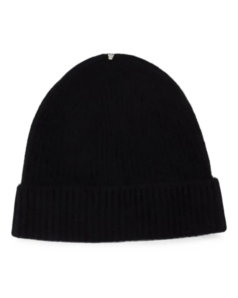 Zadig & Voltaire Beny ribbed-knit beanie hat - Schwarz Schwarz