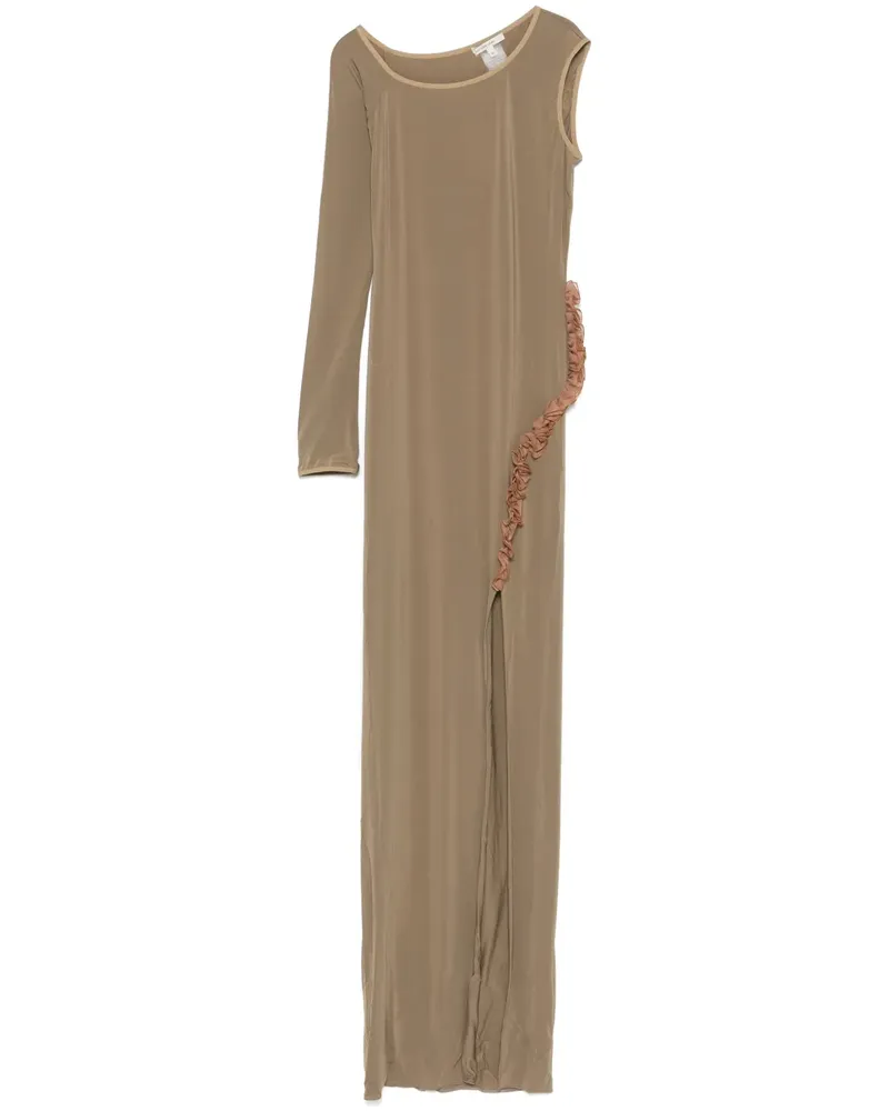 Nensi Dojaka Asymmetrisches Maxikleid - Nude Nude