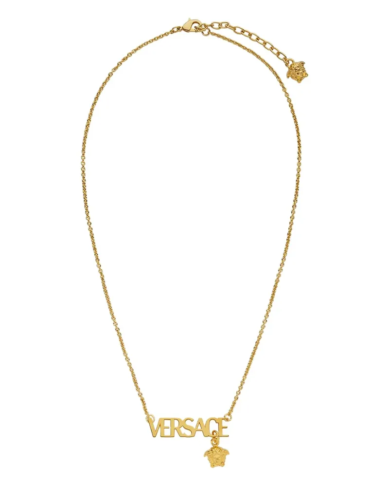 Versace Halskette mit Logo - Gold Gold
