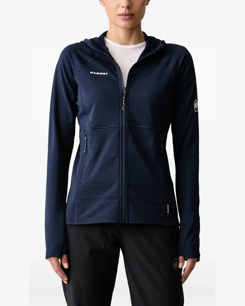 Mammut Taiss logo-patch hooded jacket - Blau Blau