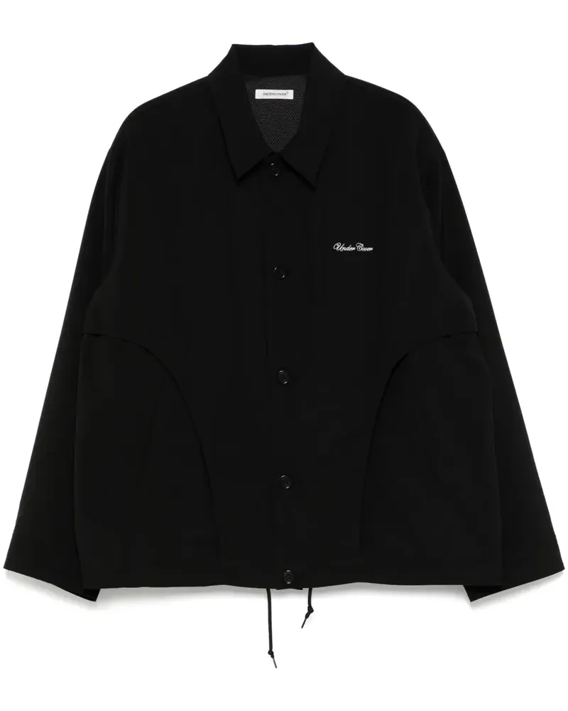 Undercover Jacke mit Knopfverschluss - Schwarz Schwarz