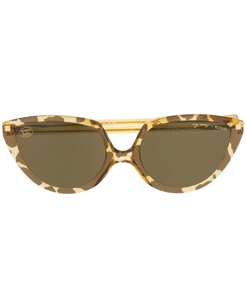 Mykita x Martine Rose 'SOS' Sonnenbrille - Gelb Gelb