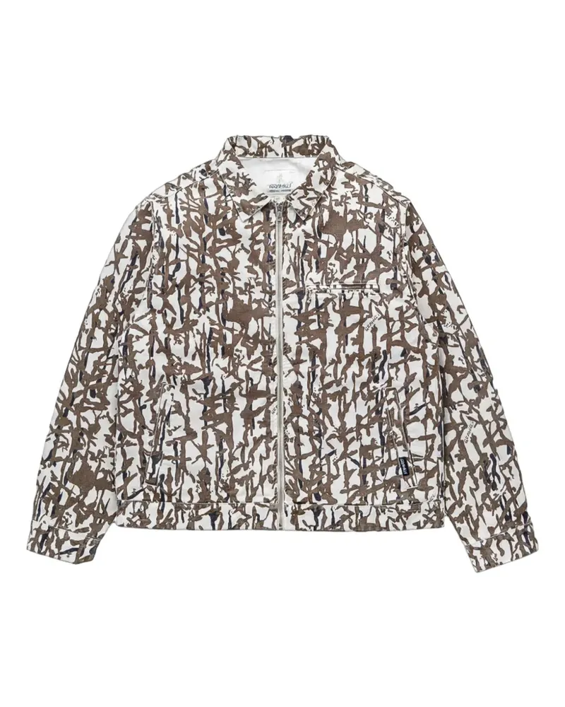 GRAMICCI Taos abstract-print jacket - Grau Grau