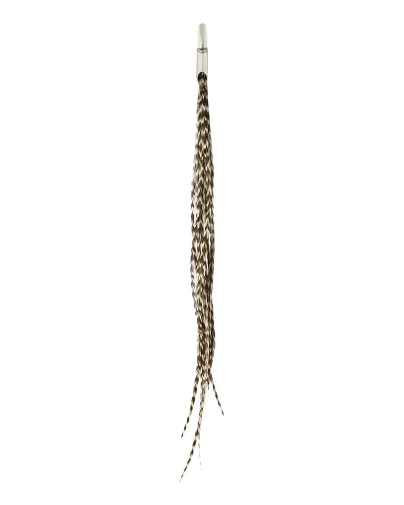 Courrèges Plume Ohrring - Schwarz Schwarz