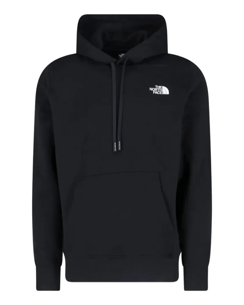 The North Face Hoodie mit Logo-Stickerei - Schwarz Schwarz