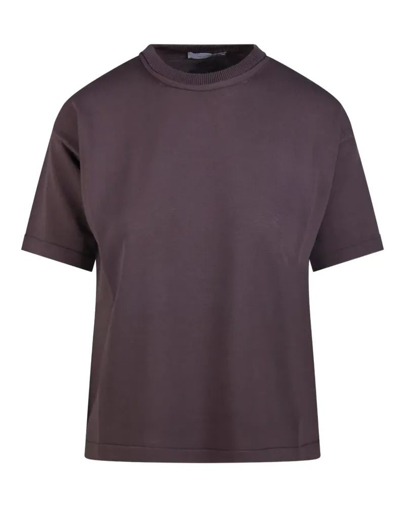 Daniele Fiesoli ribbed T-shirt - Grau Grau