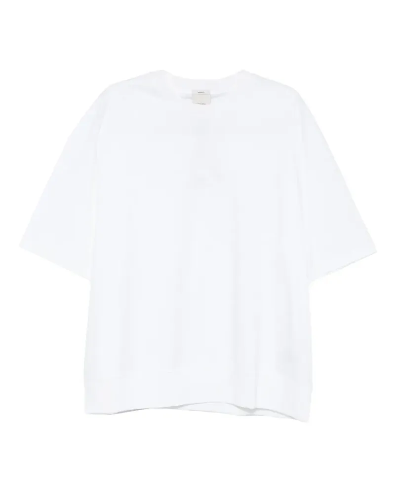 Calvin Klein T-Shirt mit rundem Ausschnitt - Weiß Weiß