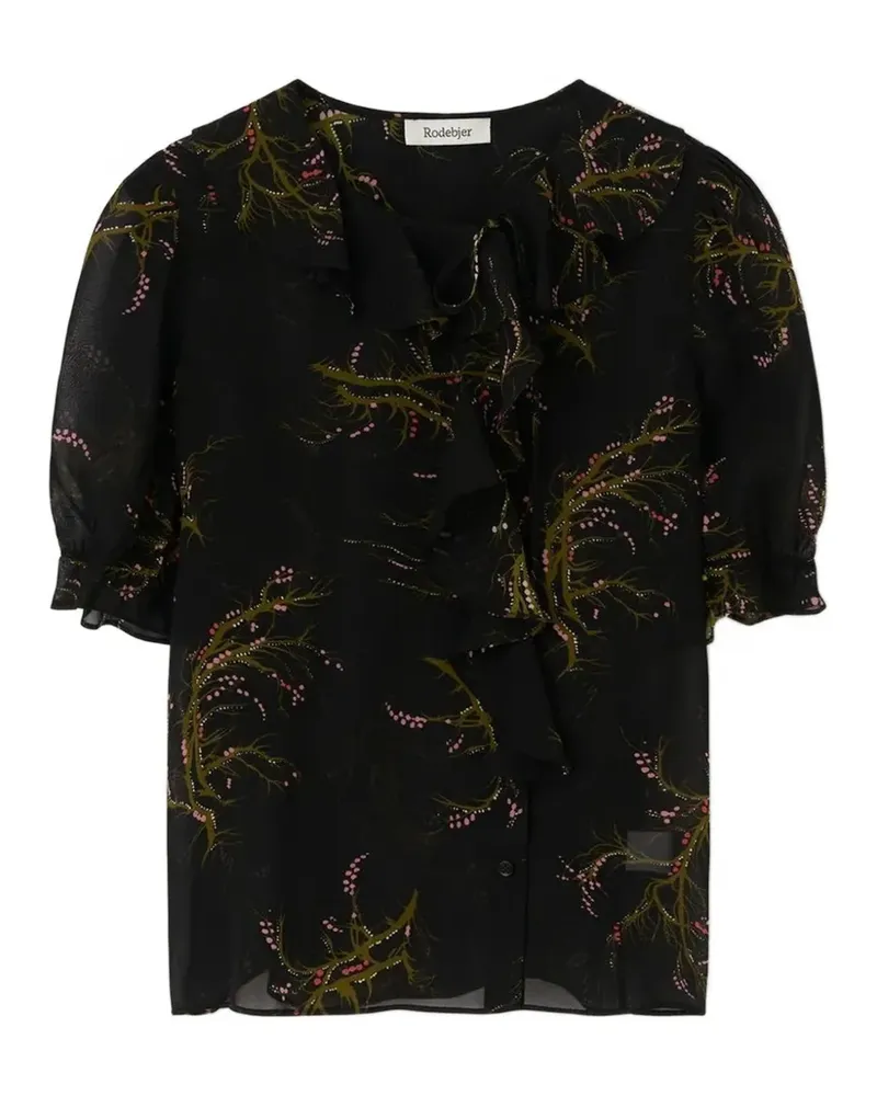 Rodebjer Xandria blouse - Schwarz Schwarz