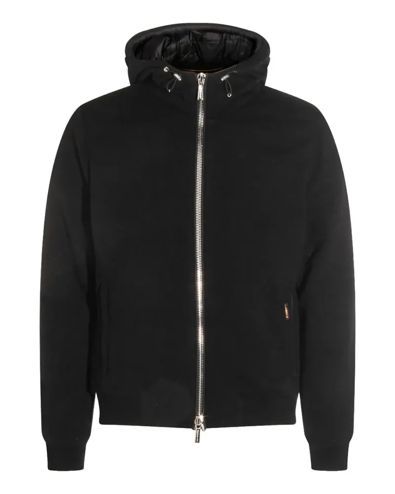 MOORER Brigno-MRW hooded padded jacket - Schwarz Schwarz