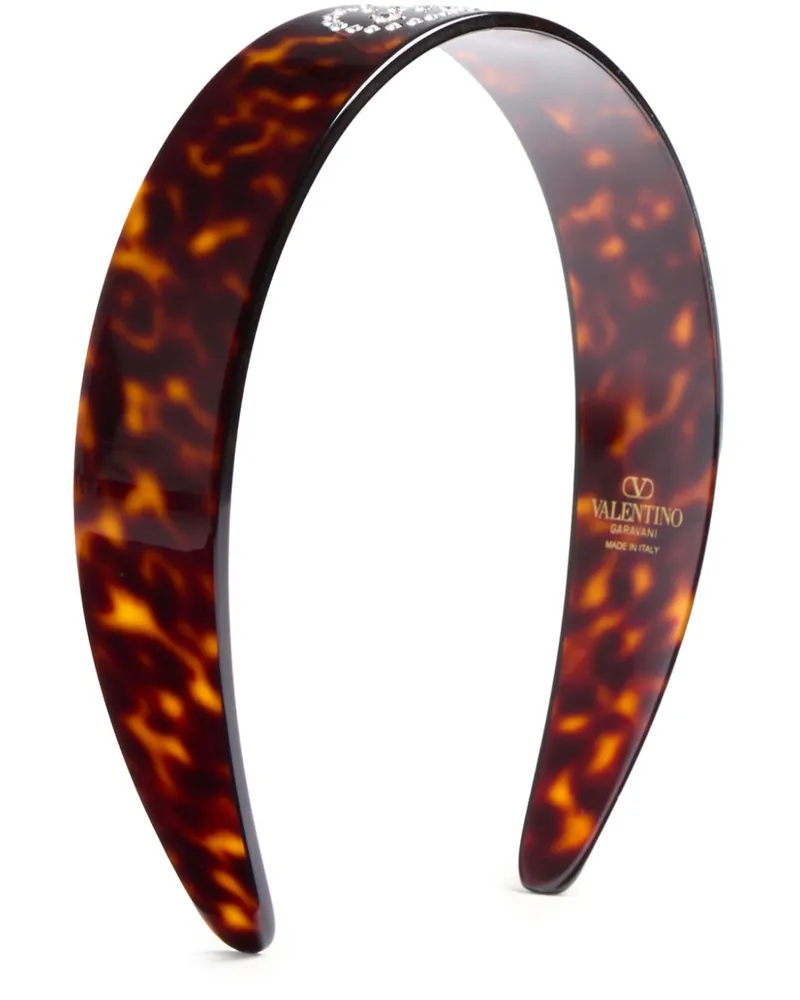 Valentino Garavani VLogo Signature Haarband - Braun Braun