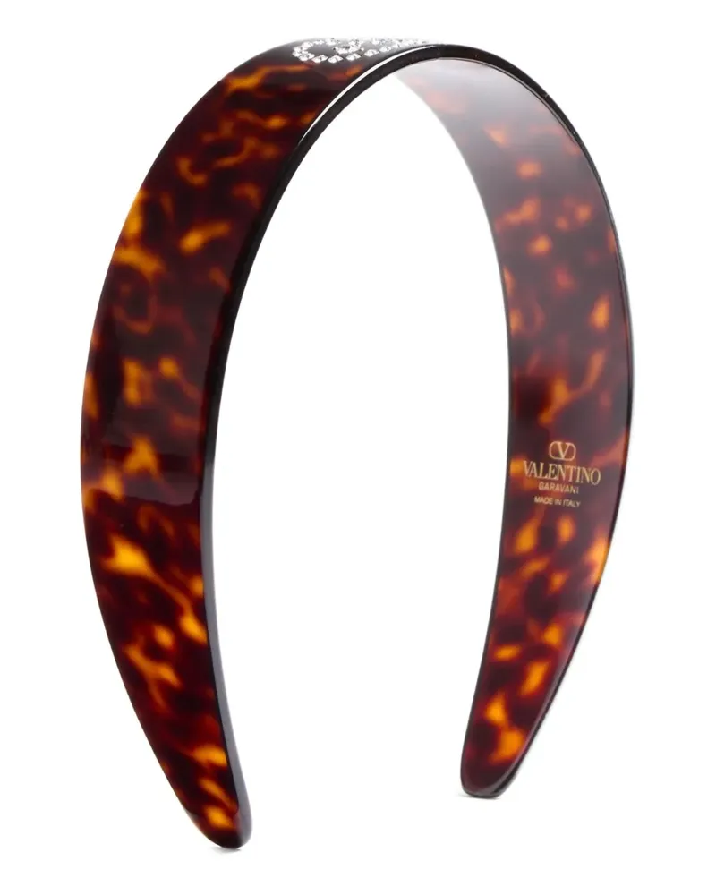 Valentino Garavani VLogo Signature Haarband - Braun Braun