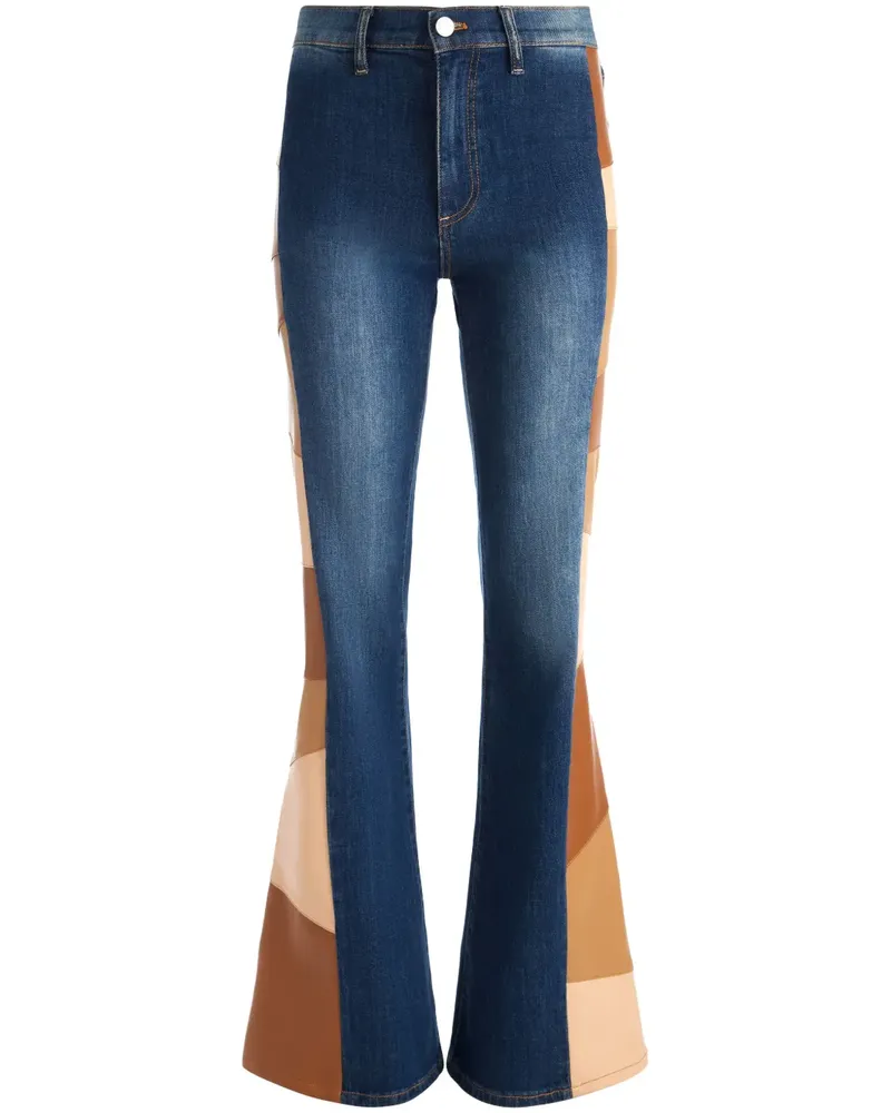 Alice + Olivia Ausgestellte SB Jeans - Blau Blau