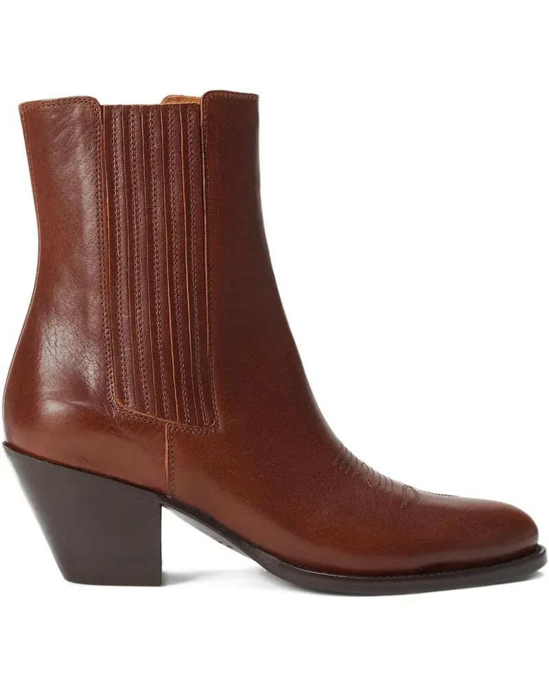 Ralph Lauren Western Chelsea-Boots 70mm - Braun Braun