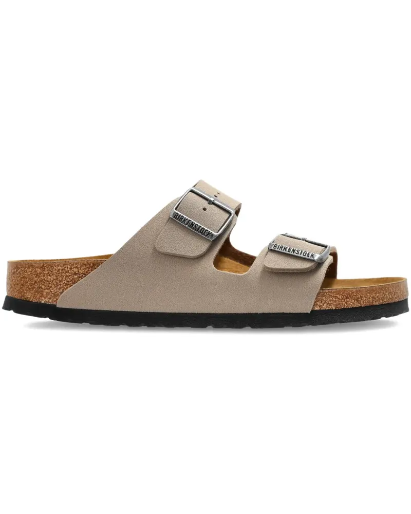 Birkenstock Sandalen mit Schnallenriemen - Nude Nude