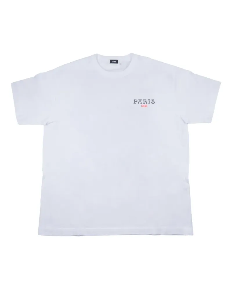 KITH T-Shirt mit Logo - Weiß Weiß