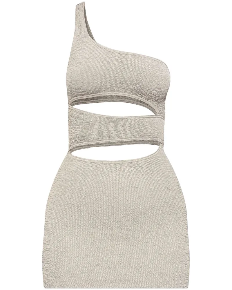 bond-eye Asymmetrisches Rico Minikleid - Grau Grau