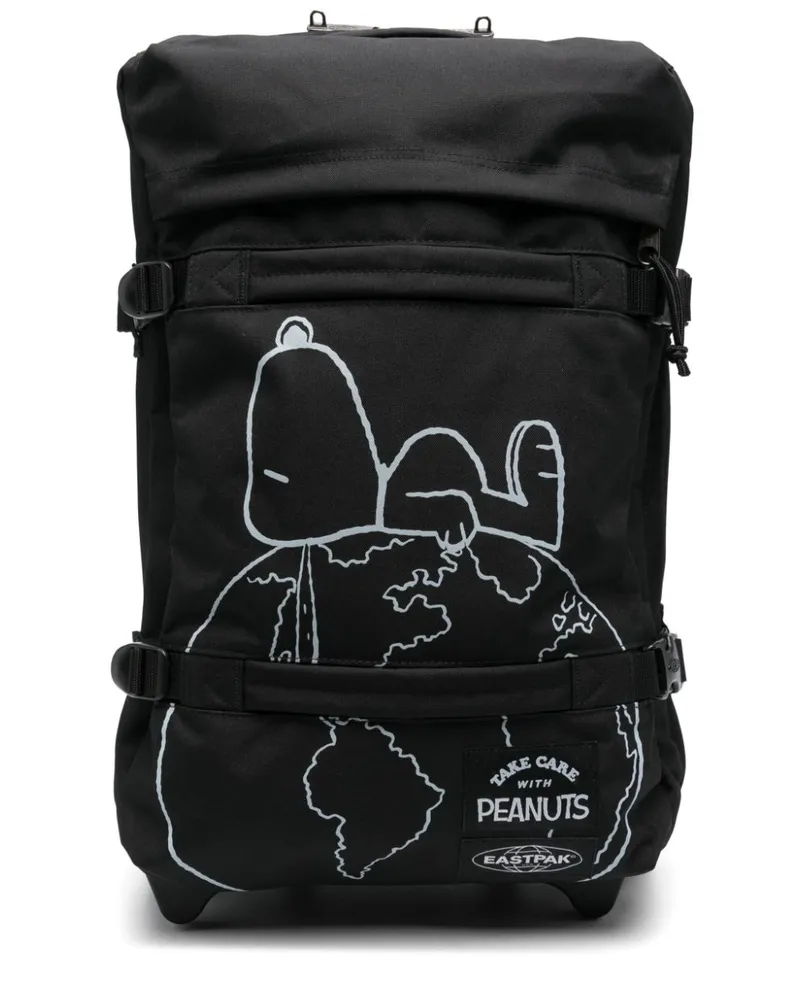 Eastpak x Peanuts Transit'R Reisetasche Schwarz